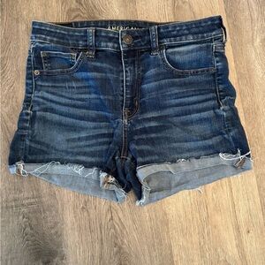 American Eagle Outfitters Women's Denim Shorts - Blue